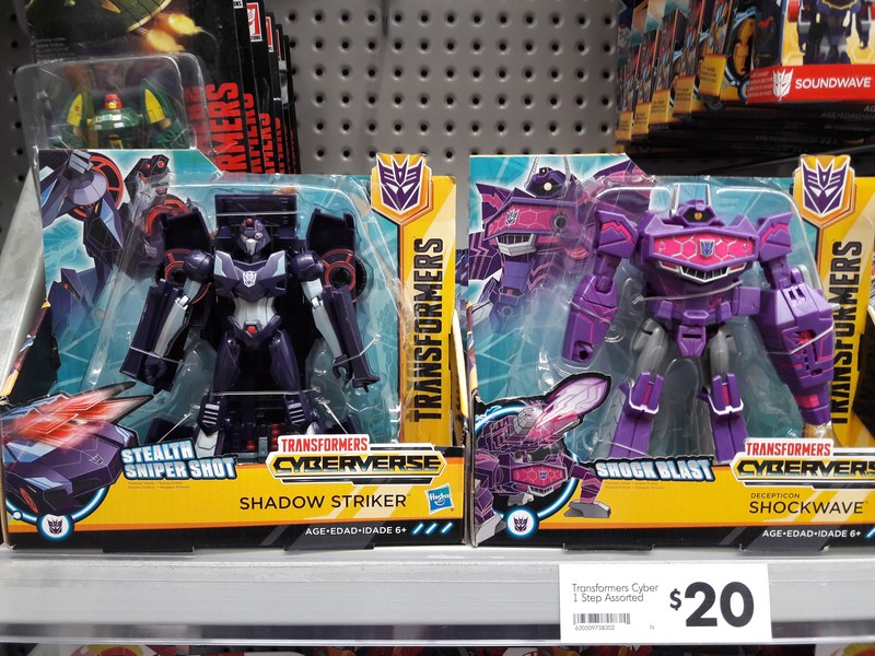 Transformers Cyberverse Ultra Wave 2 Hits New Zealand Package Shots Of Shadow Striker Shockwave  (1 of 3)